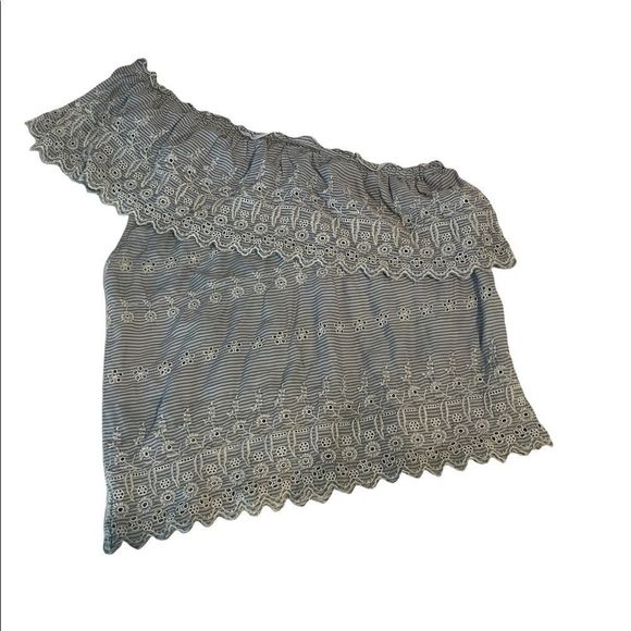 𝅺AMERICAN Eagle Outfitters One Shoulder Top - Picture 4 of 6